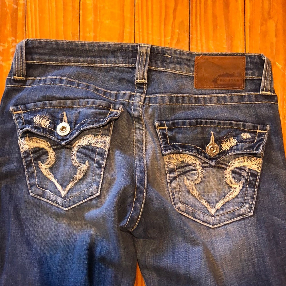 Big Star Casey K Low Rise Jeans 27 x 29